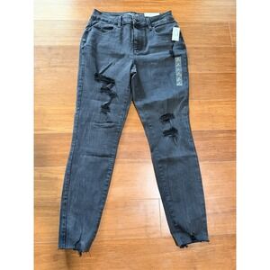 NWT Maurice's High Rise Jegging Denim Flex Black Women's Size Medium Regular new